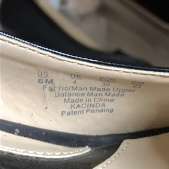 Elegant and comfortable patent mix heels - Picture 5 of 6